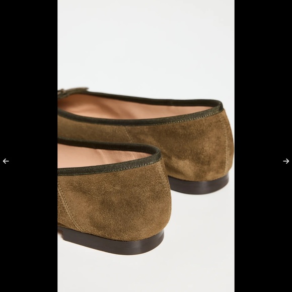 MANSUR GAVRIEL Square Toe Ballerina Flats $395 - Picture 2 of 12